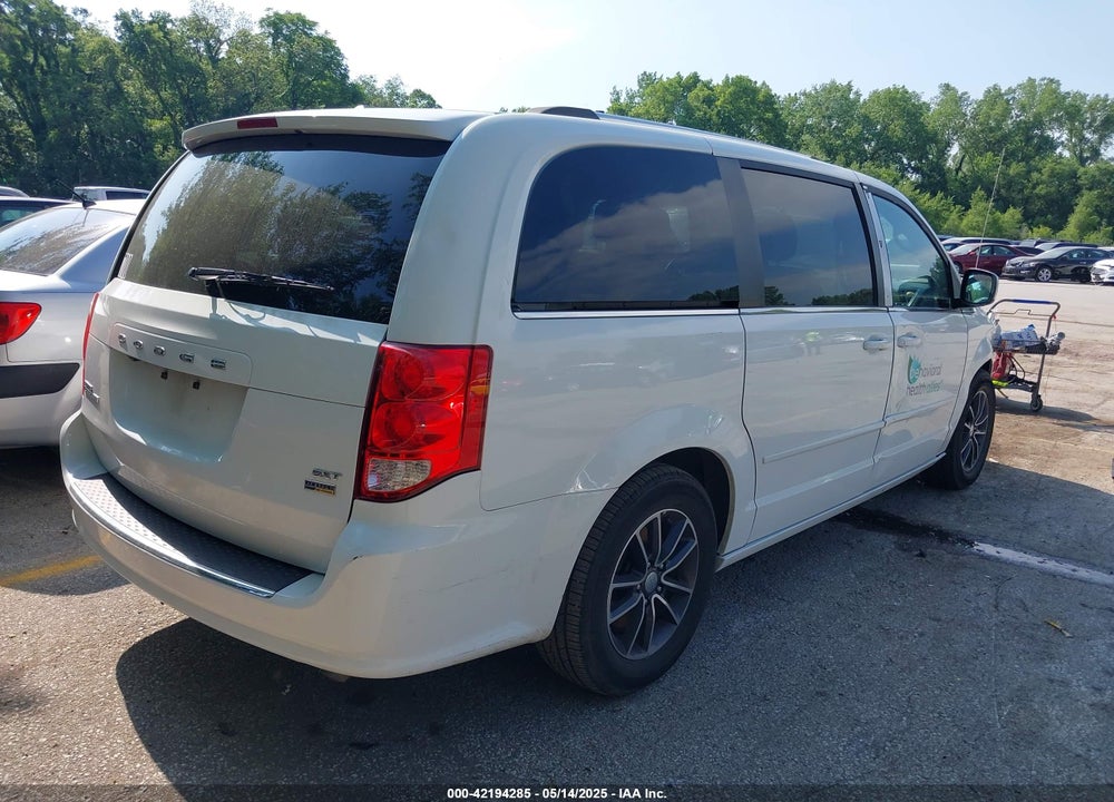 2017 DODGE GRAND CARAVAN SXT VIN: 2C4RDGCG1HR867700