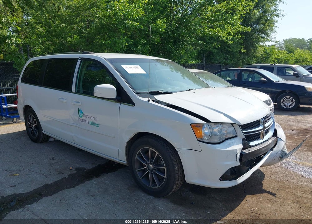 2017 DODGE GRAND CARAVAN SXT VIN: 2C4RDGCG1HR867700