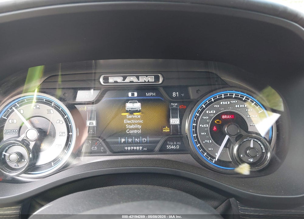 2019 RAM 1500 VIN: 1C6SRFHT4KN512177
