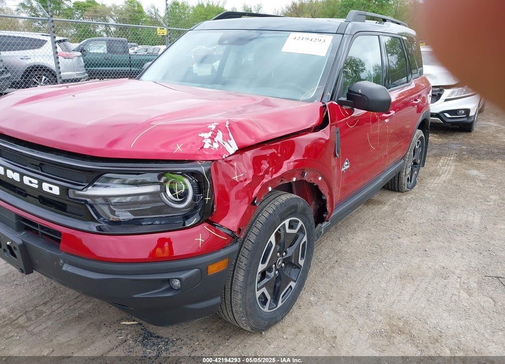 2021 FORD BRONCO SPORT VIN: 3FMCR9C68MRA28010