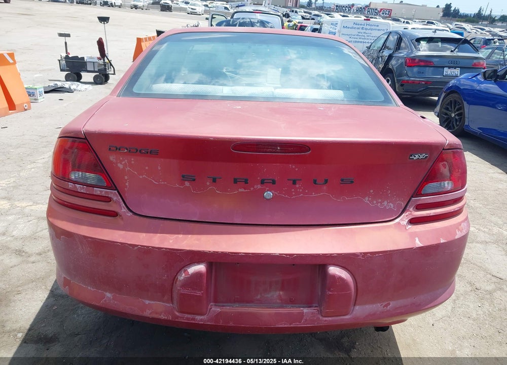 2006 DODGE STRATUS SXT VIN: 1B3EL46X76N128726