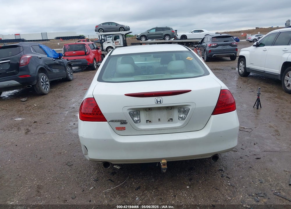 2007 HONDA ACCORD 3.0 LX VIN: 1HGCM66377A018314