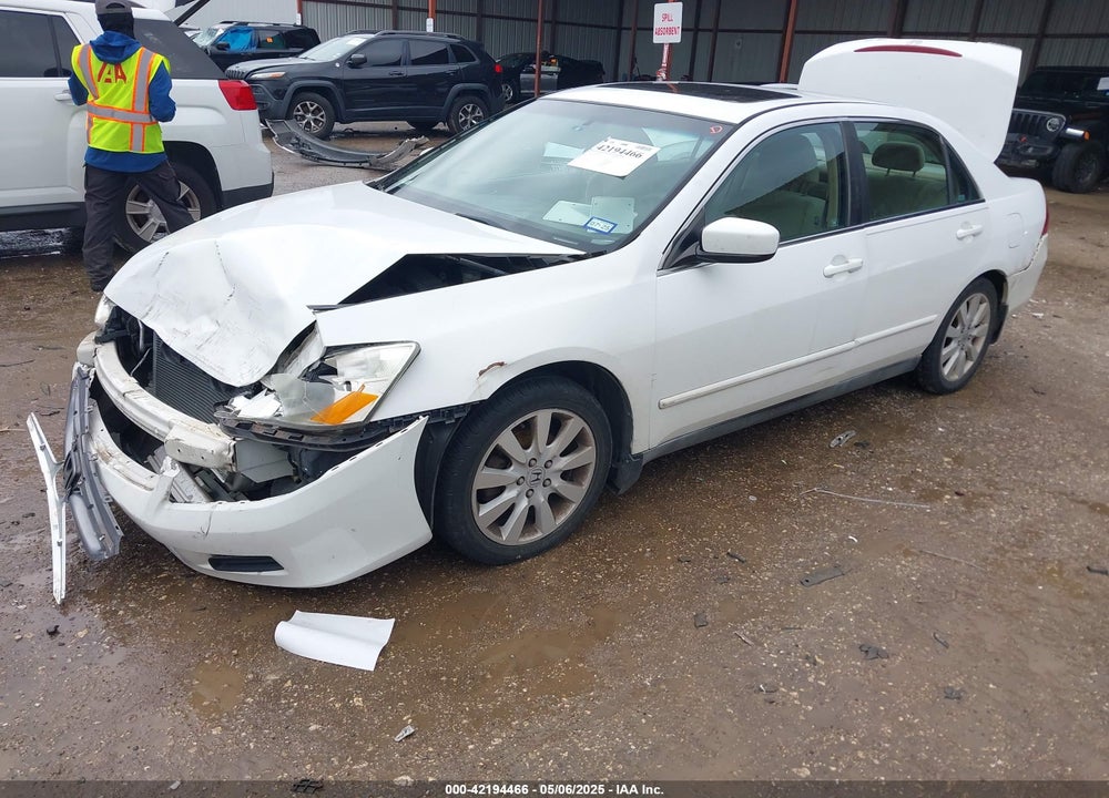 2007 HONDA ACCORD 3.0 LX VIN: 1HGCM66377A018314