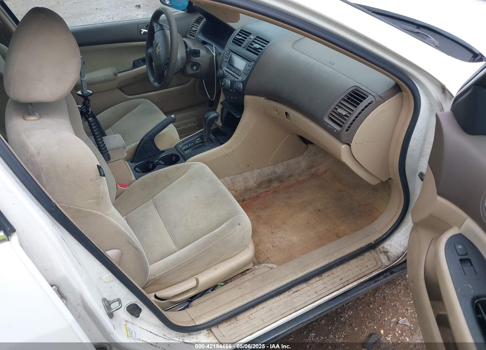 2007 HONDA ACCORD 3.0 LX VIN: 1HGCM66377A018314