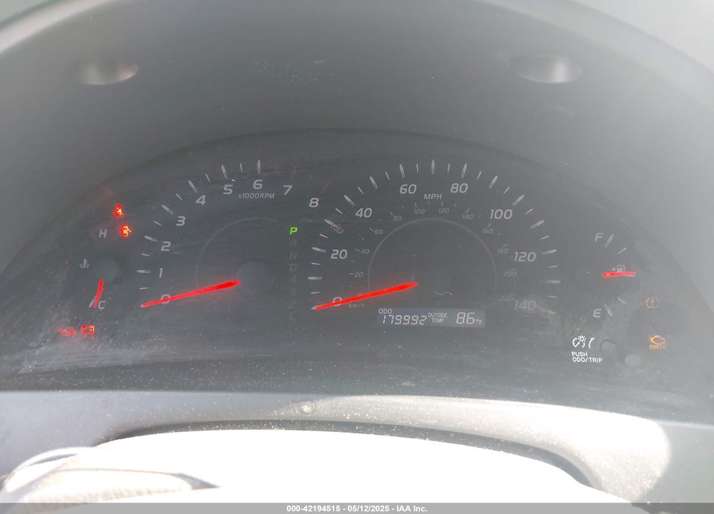 2007 TOYOTA CAMRY LE VIN: 4T1BE46K47U551265