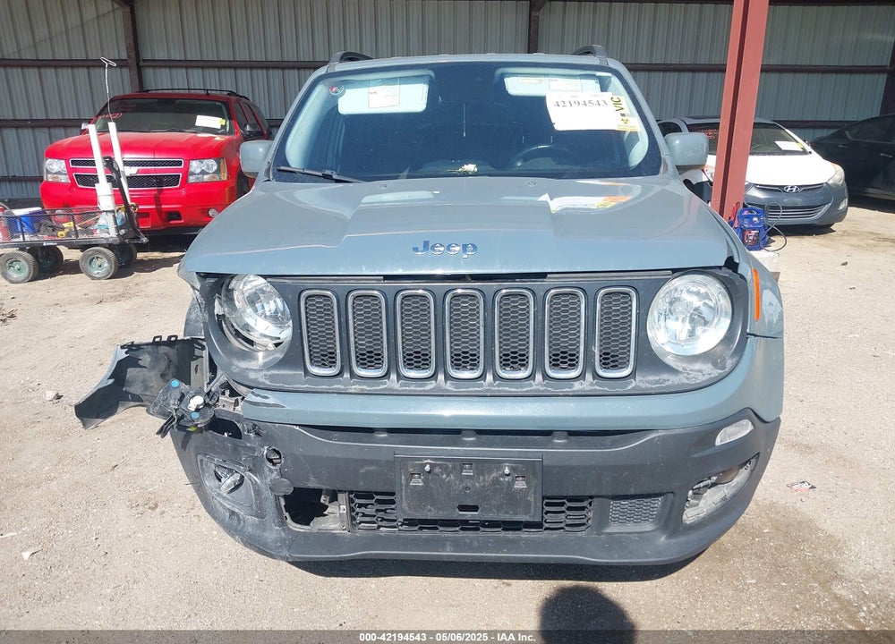 2017 JEEP RENEGADE LATITUDE FWD VIN: ZACCJABB5HPG25210