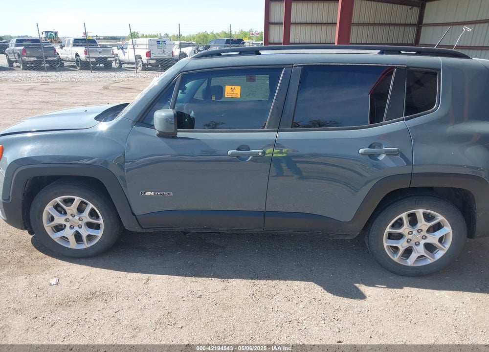 2017 JEEP RENEGADE LATITUDE FWD VIN: ZACCJABB5HPG25210