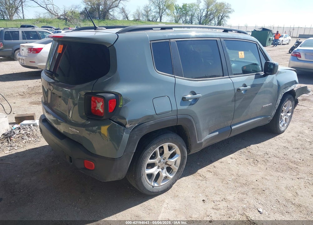 2017 JEEP RENEGADE LATITUDE FWD VIN: ZACCJABB5HPG25210