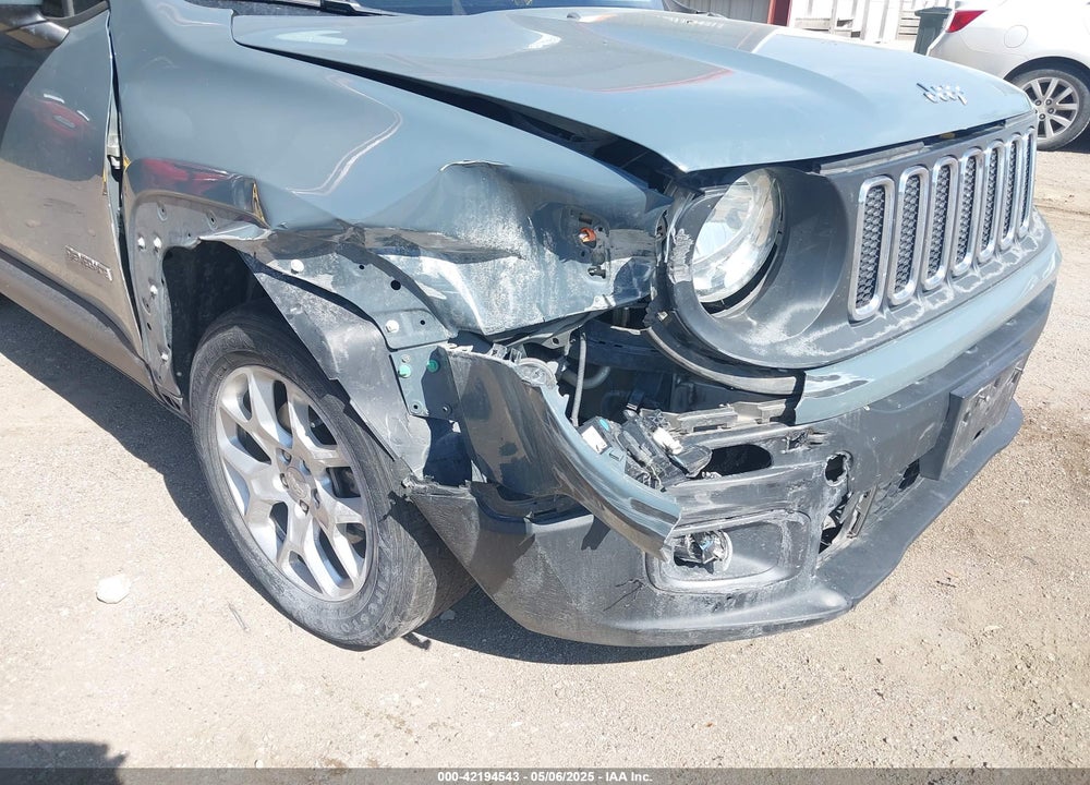 2017 JEEP RENEGADE LATITUDE FWD VIN: ZACCJABB5HPG25210