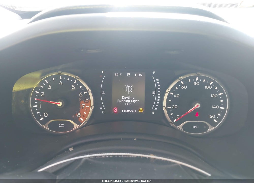 2017 JEEP RENEGADE LATITUDE FWD VIN: ZACCJABB5HPG25210