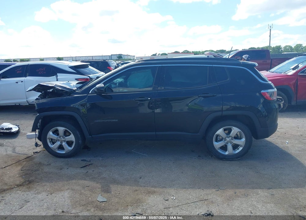 2018 JEEP COMPASS LATITUDE FWD VIN: 3C4NJCBB0JT272524