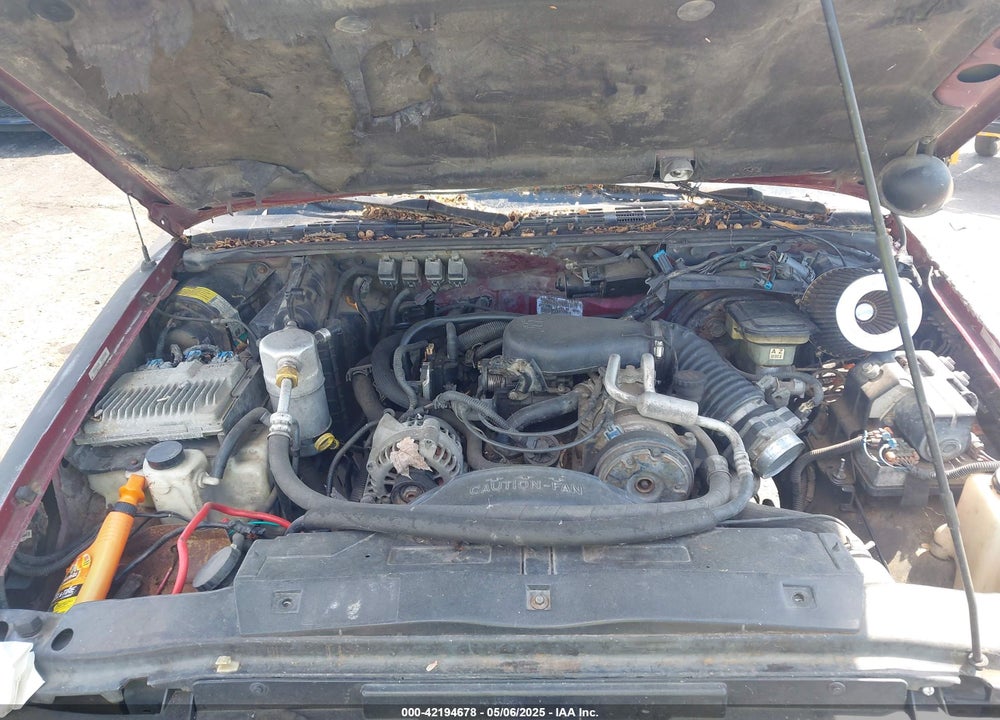 2003 CHEVROLET S-10 LS VIN: 1GCDT19X638172926