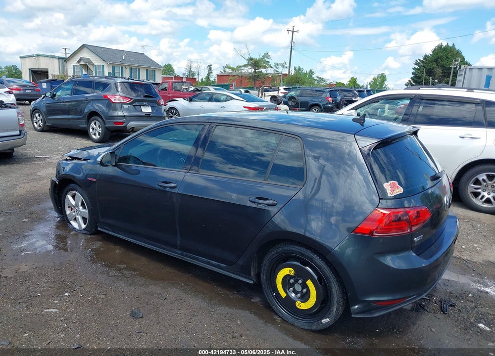 2017 VOLKSWAGEN GOLF GTI VIN: 3VW4T7AU7HM068899
