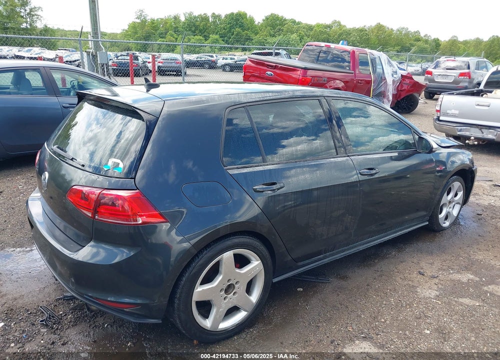 2017 VOLKSWAGEN GOLF GTI VIN: 3VW4T7AU7HM068899