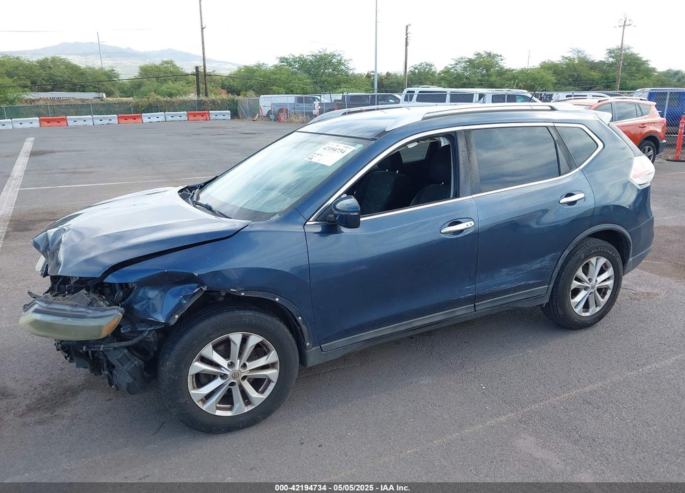 2016 NISSAN ROGUE SV VIN: 5N1AT2MT9GC863654