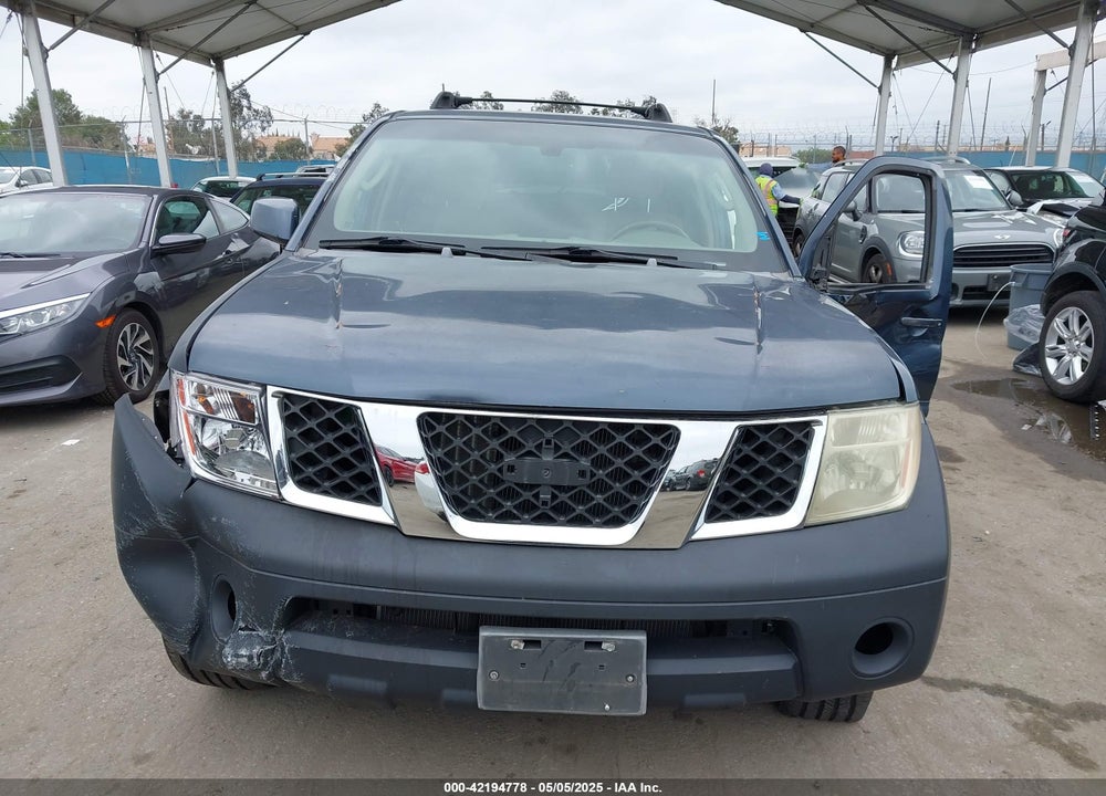 2006 NISSAN PATHFINDER VIN: 5N1AR18U26C619029