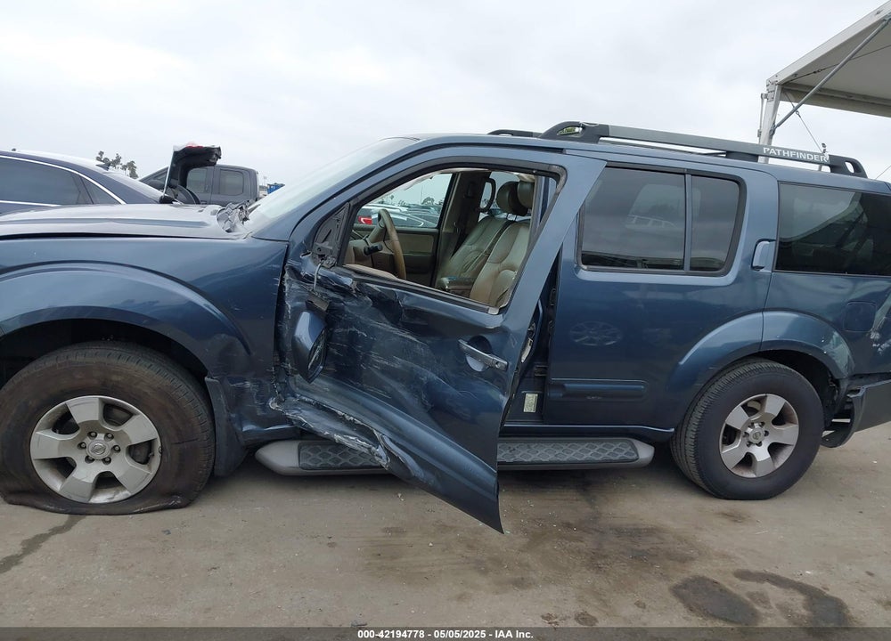 2006 NISSAN PATHFINDER VIN: 5N1AR18U26C619029
