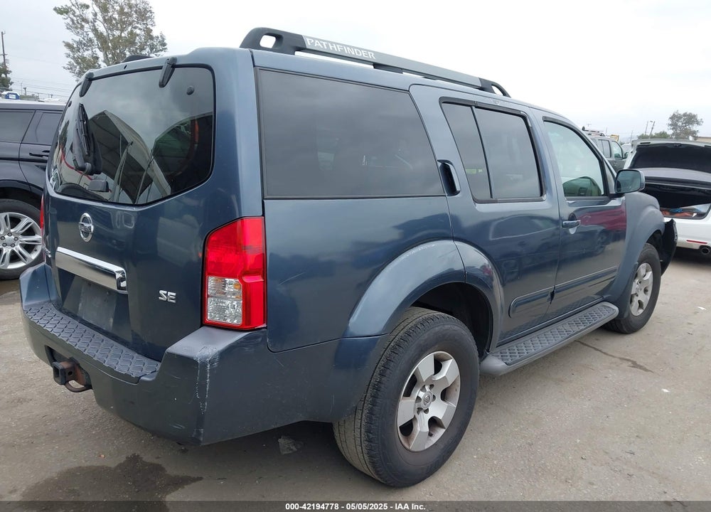 2006 NISSAN PATHFINDER VIN: 5N1AR18U26C619029
