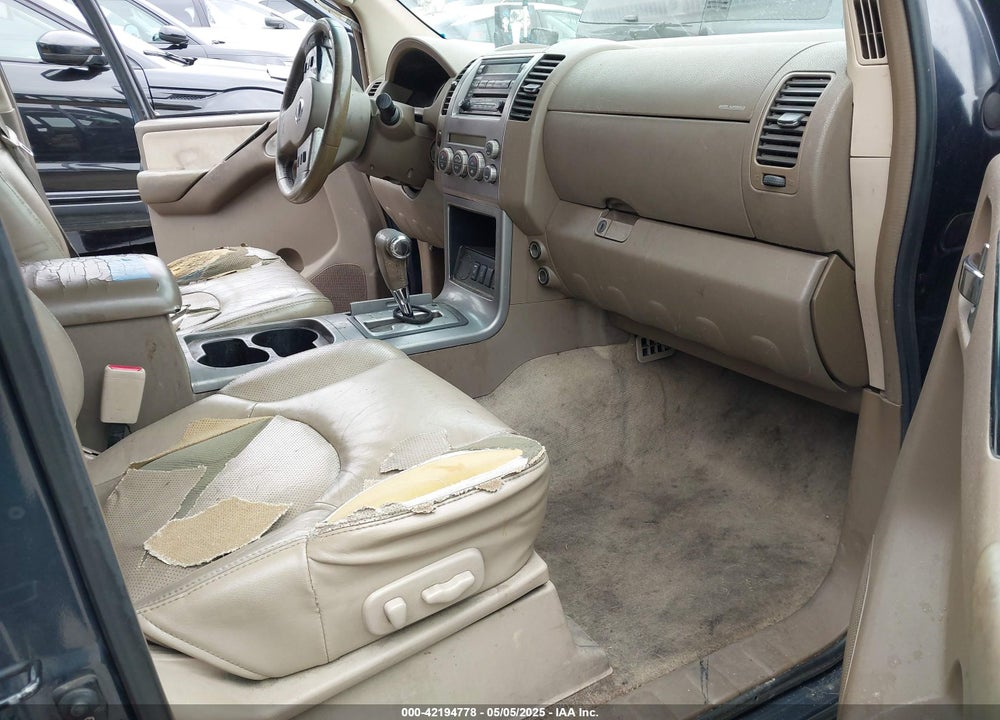 2006 NISSAN PATHFINDER VIN: 5N1AR18U26C619029