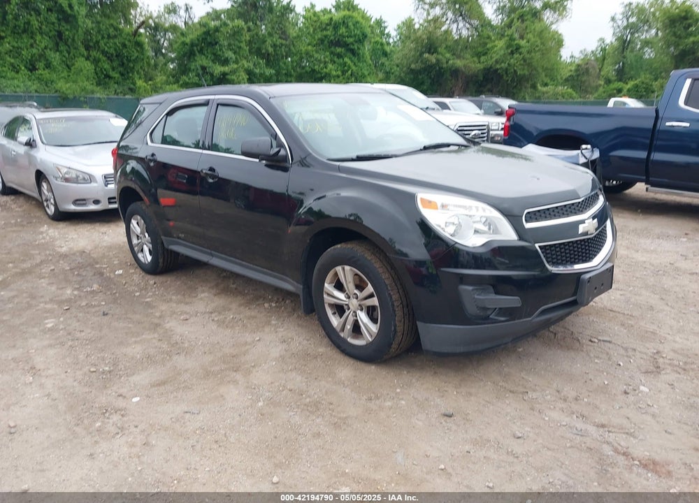2012 CHEVROLET EQUINOX LS VIN: 2GNALBEK9C6364941