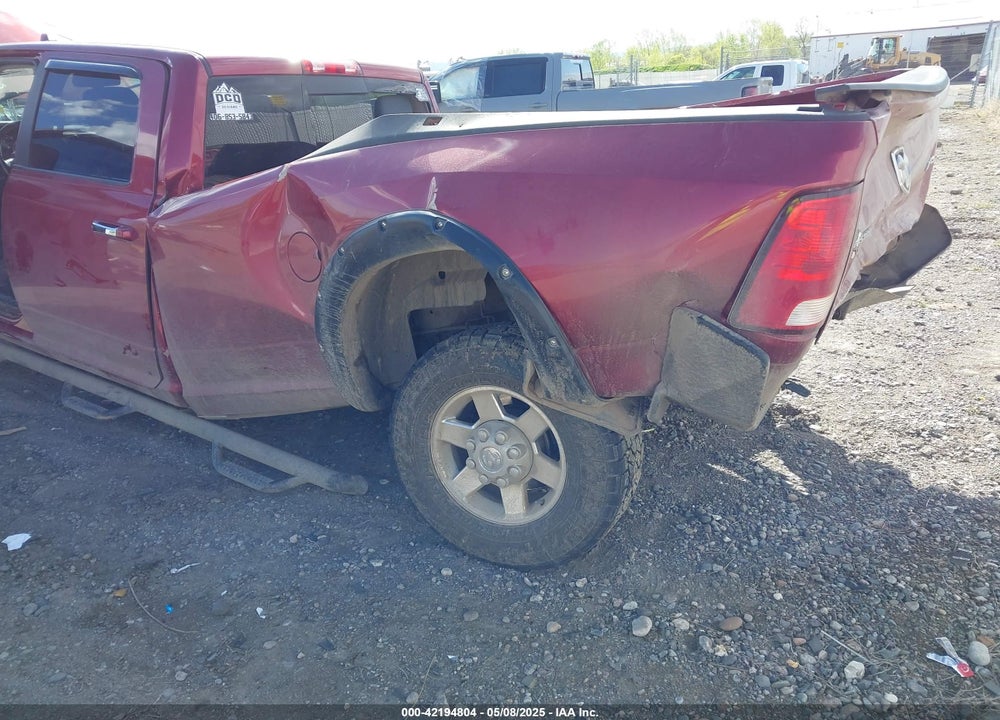 2013 RAM 2500 VIN: 3C6UR5JL8DG520260