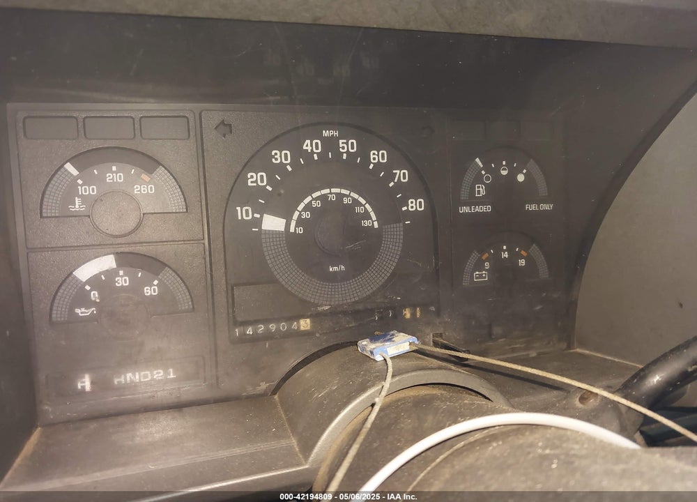 1990 GMC SIERRA C1500 VIN: 1GTDC14H6LZ519732