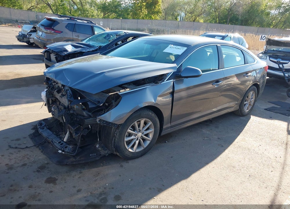 2019 HYUNDAI SONATA VIN: 5NPE24AF8KH810752