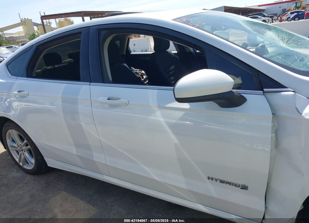 2018 FORD FUSION HYBRID VIN: 3FA6P0LU5JR116239