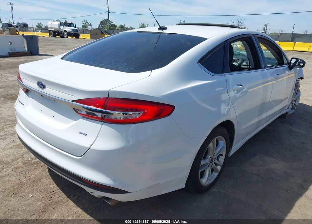 2018 FORD FUSION HYBRID VIN: 3FA6P0LU5JR116239