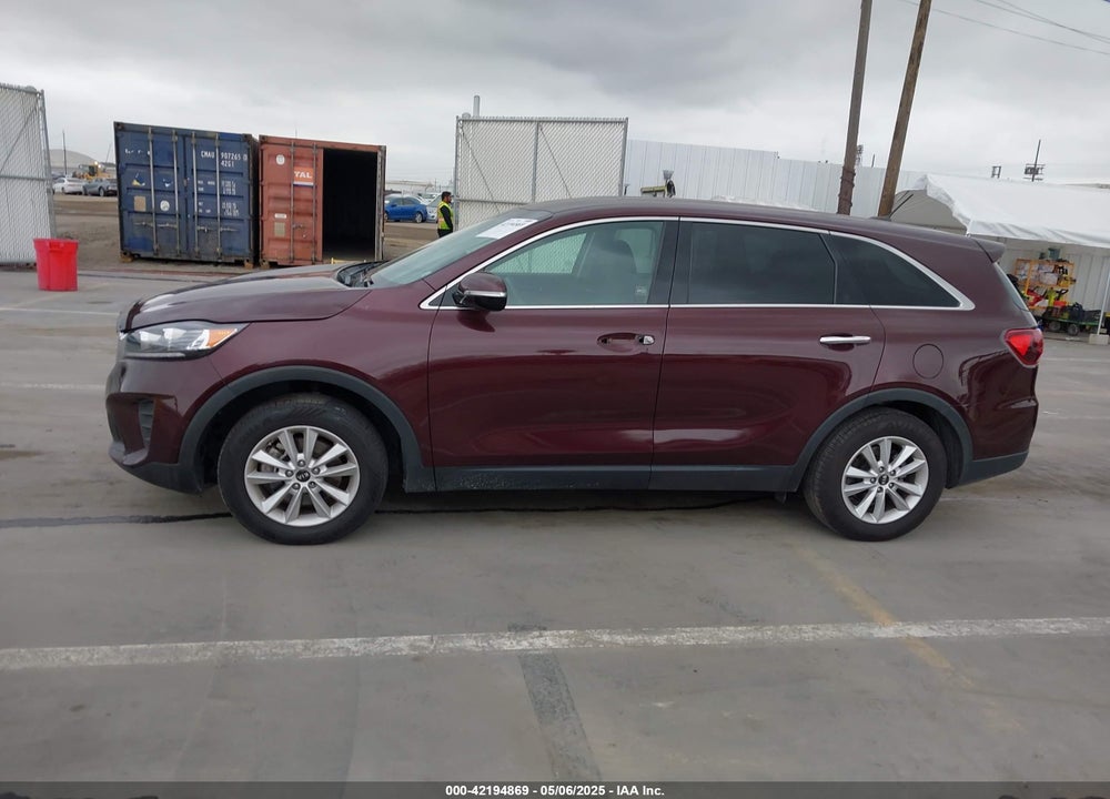 2019 KIA SORENTO VIN: 5XYPG4A3XKG535831