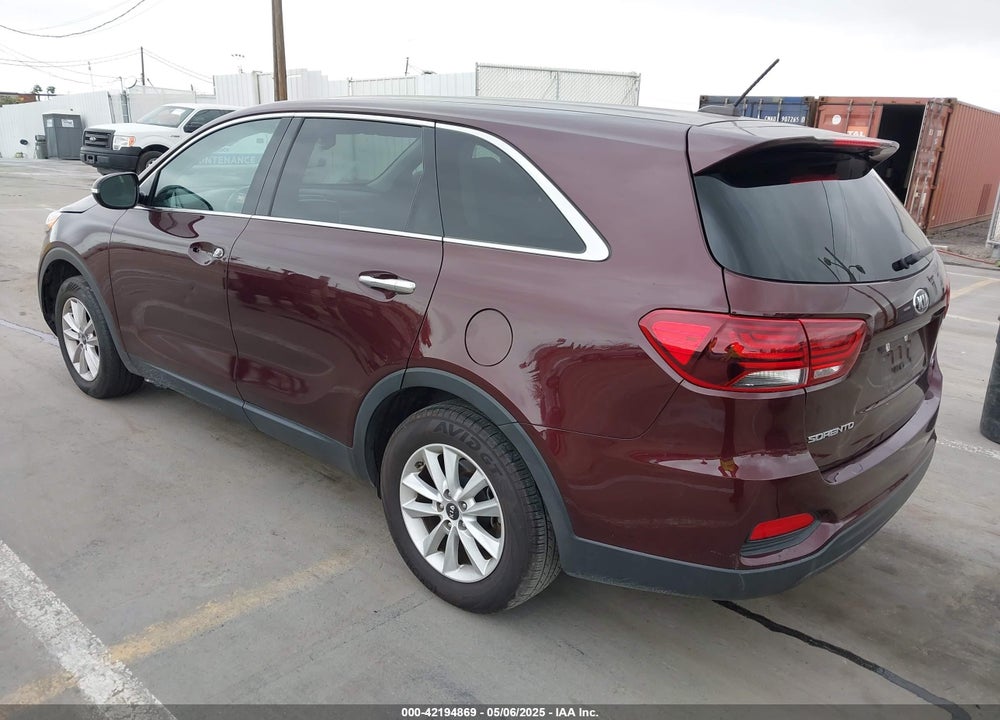 2019 KIA SORENTO VIN: 5XYPG4A3XKG535831