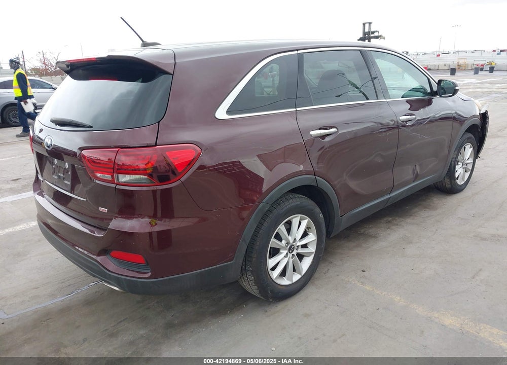 2019 KIA SORENTO VIN: 5XYPG4A3XKG535831