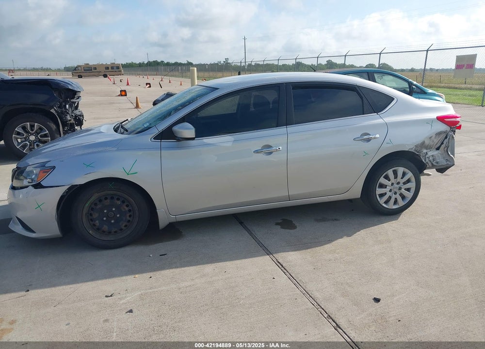 2019 NISSAN SENTRA S VIN: 3N1AB7AP8KY456164