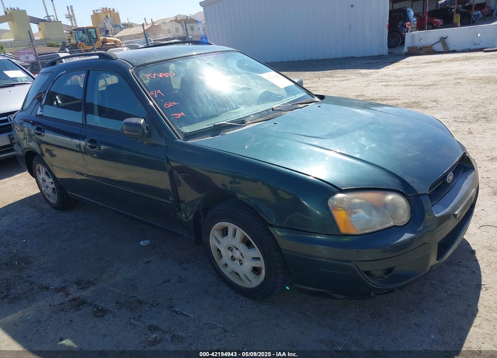 2004 SUBARU IMPREZA 2.5TS VIN: JF1GG655X4H807396