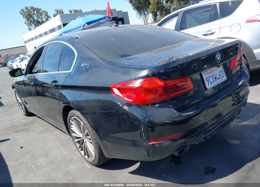 2019 BMW 530E IPERFORMANCE VIN: WBAJA9C53KB388858