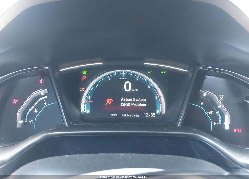 2021 HONDA CIVIC VIN: SHHFK7H66MU424133