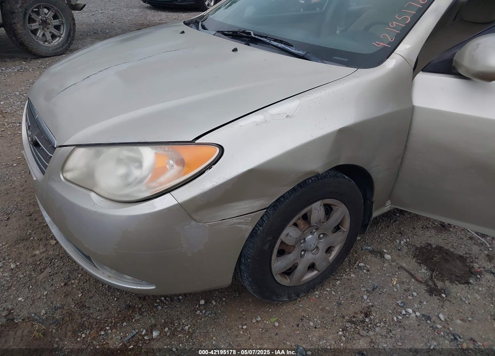 2007 HYUNDAI ELANTRA GLS/LIMITED/SE VIN: KMHDU46D07U115607
