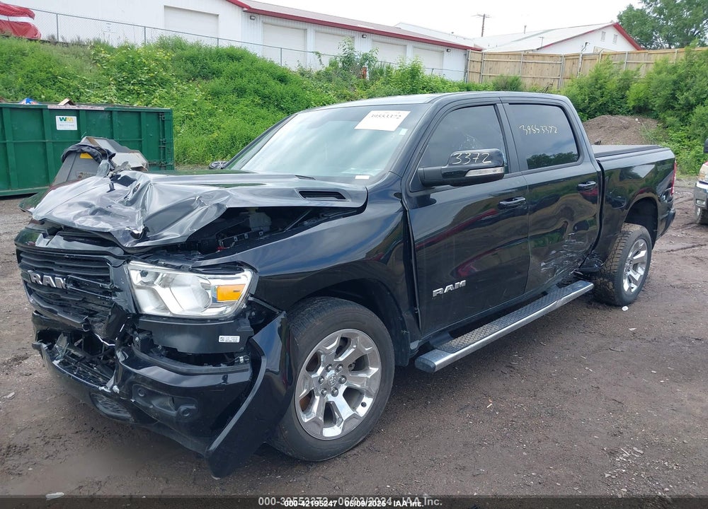 2021 RAM 1500 BIG HORN 4X4 5'7 BOX VIN: 1C6SRFFT4MN770575