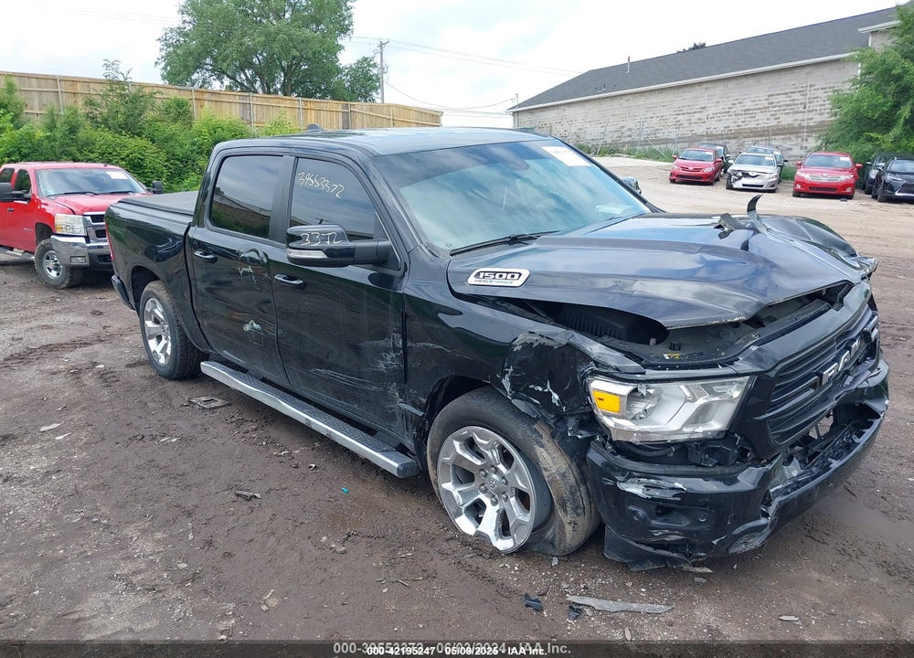 2021 RAM 1500 BIG HORN 4X4 5'7 BOX VIN: 1C6SRFFT4MN770575