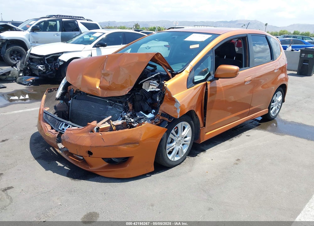 2009 HONDA FIT SPORT VIN: JHMGE88459S053122