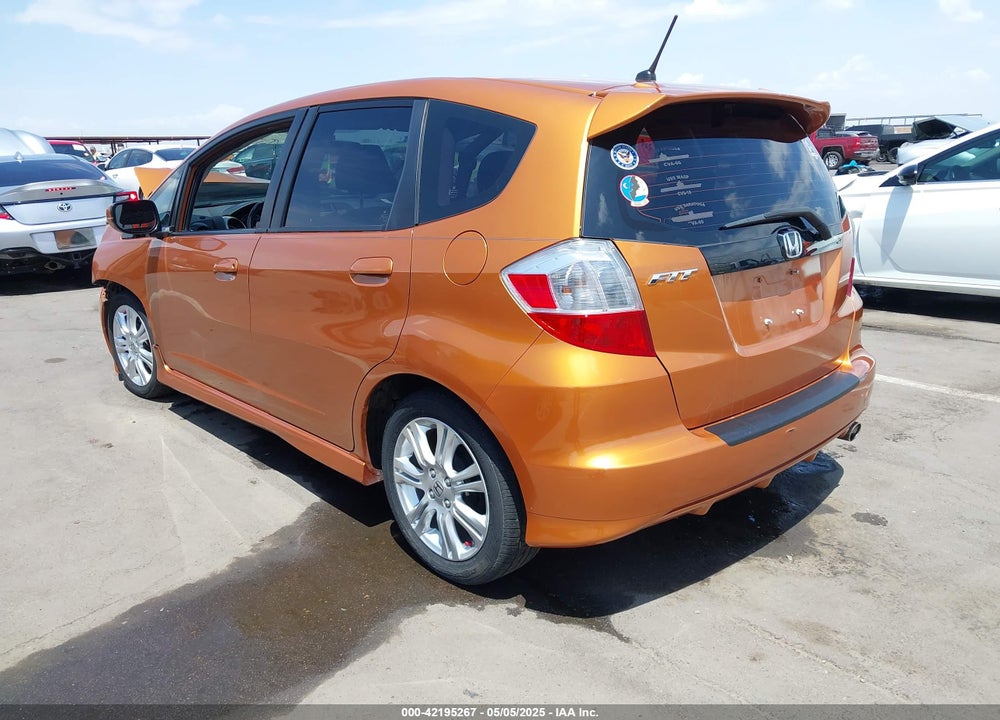 2009 HONDA FIT SPORT VIN: JHMGE88459S053122