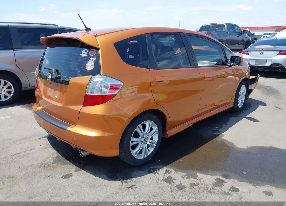 2009 HONDA FIT SPORT VIN: JHMGE88459S053122