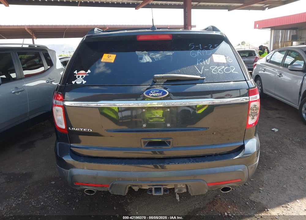 2011 FORD EXPLORER LIMITED VIN: 1FMHK7F83BGA38802