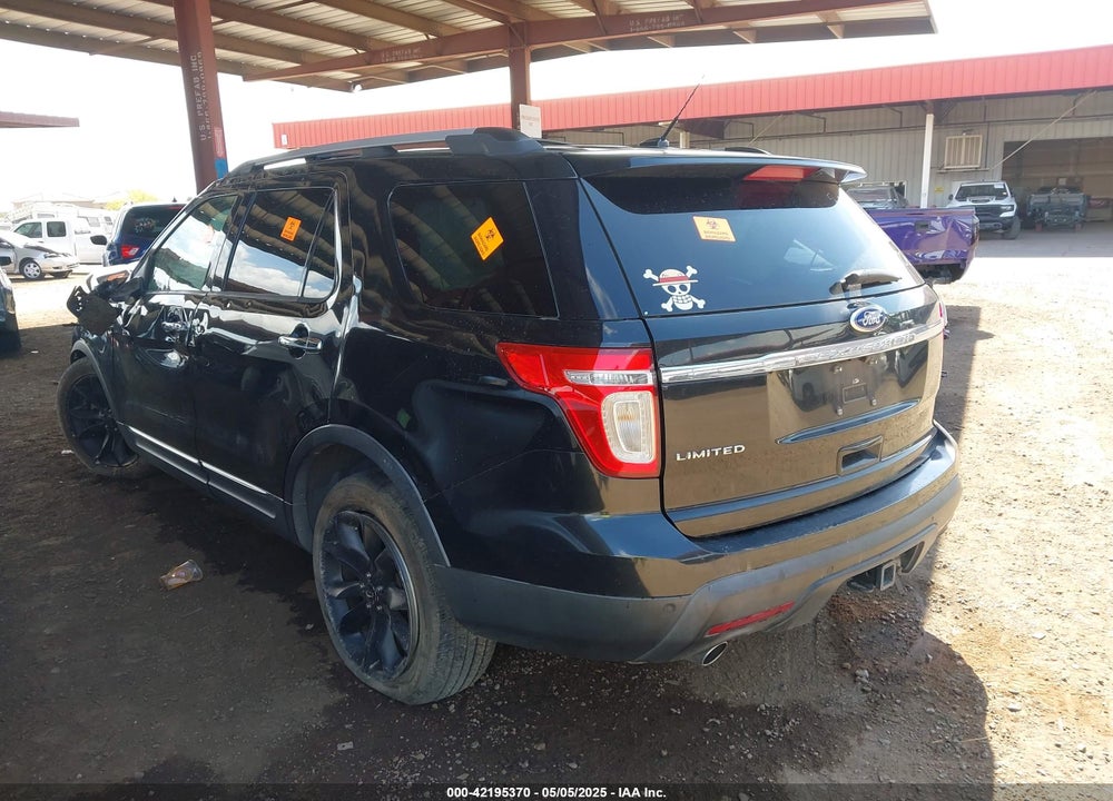 2011 FORD EXPLORER LIMITED VIN: 1FMHK7F83BGA38802