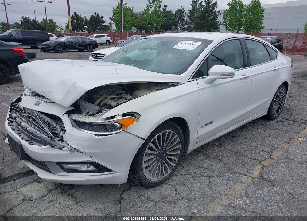 2018 FORD FUSION HYBRID TITANIUM VIN: 3FA6P0RU2JR194226