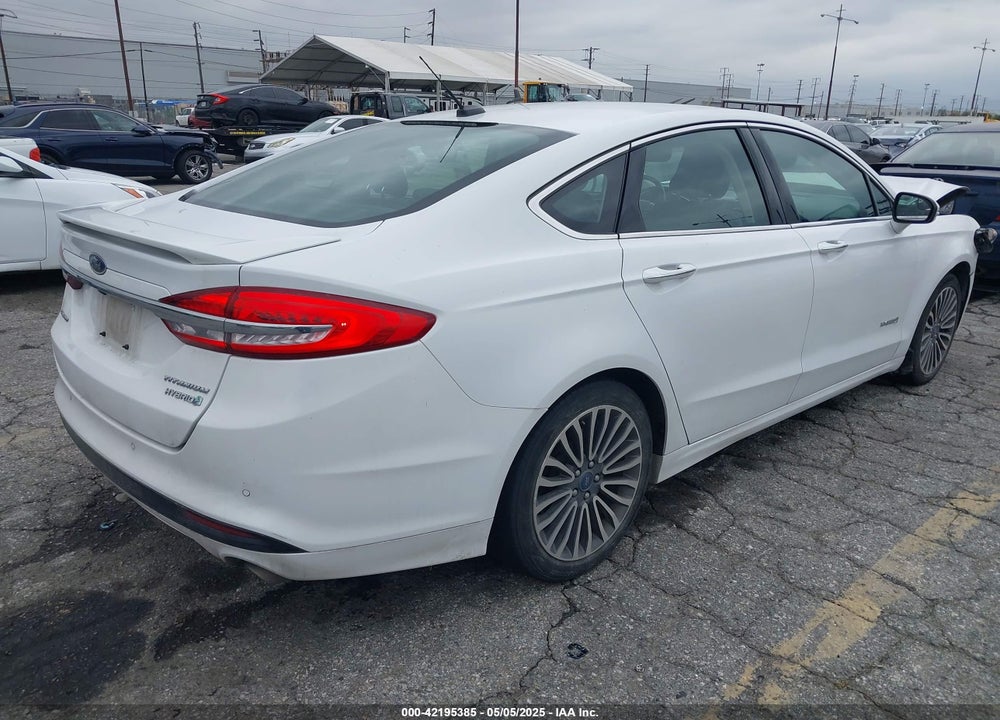 2018 FORD FUSION HYBRID TITANIUM VIN: 3FA6P0RU2JR194226