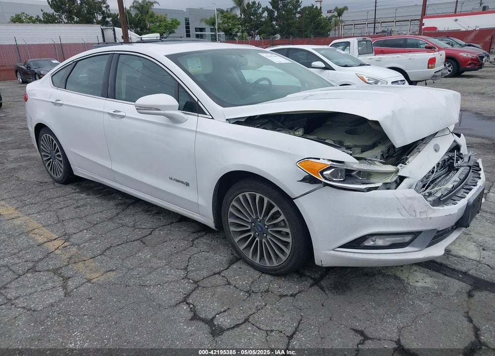 2018 FORD FUSION HYBRID TITANIUM VIN: 3FA6P0RU2JR194226