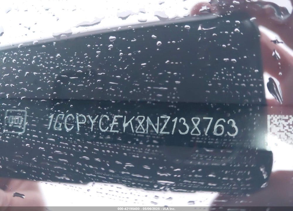 2022 CHEVROLET SILVERADO 1500 LTD VIN: 1GCPYCEK8NZ138763