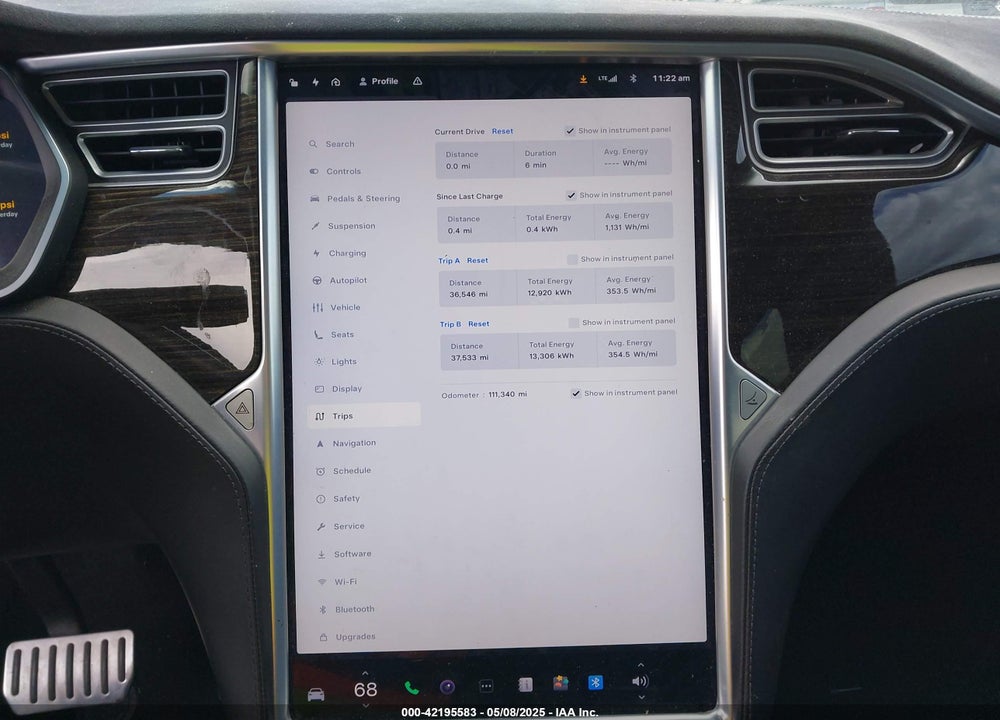 2016 TESLA MODEL X VIN: 5YJXCAE26GF008007