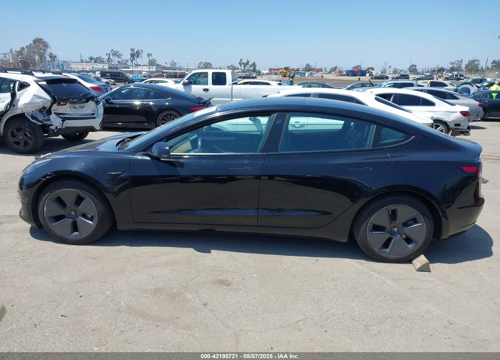 2021 TESLA MODEL 3 LONG RANGE DUAL MOTOR ALL-WHEEL DRIVE VIN: 5YJ3E1EB0MF995790